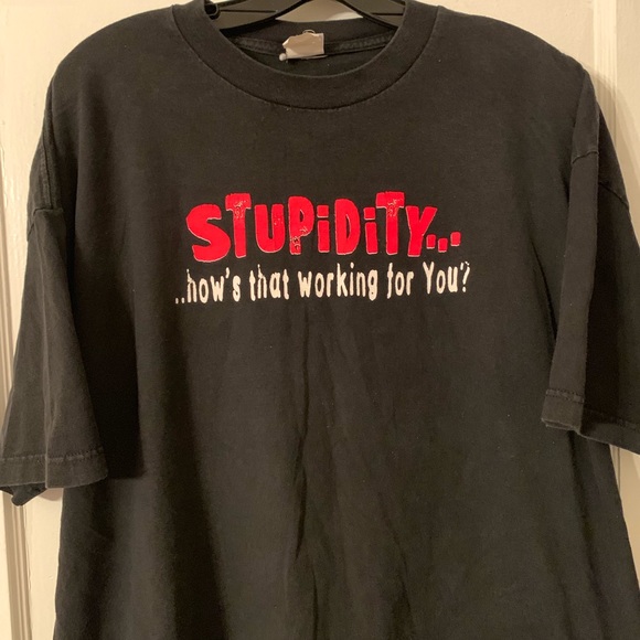 Vintage Anchor Blue Graphic Tee Sz XXL - Picture 2 of 5